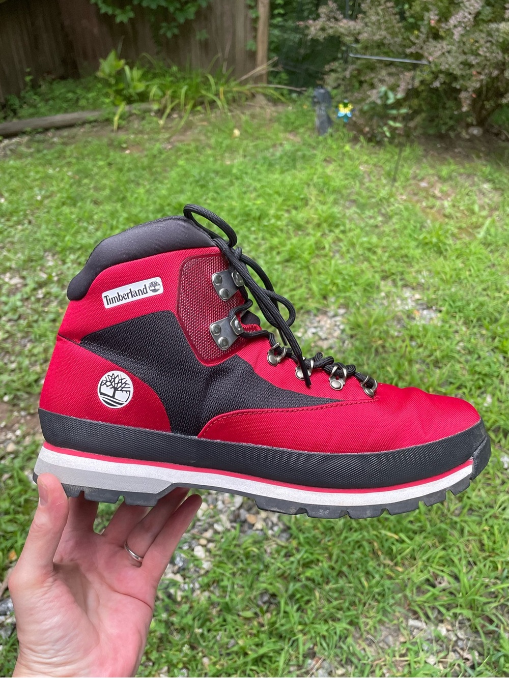 Timberland Euro Hiker Mid Lace Up Boots Size 10.5
